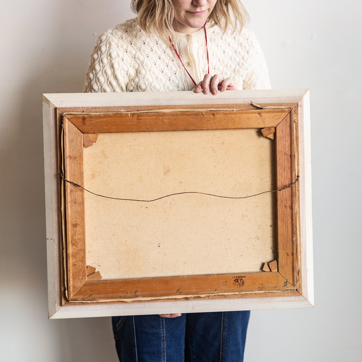 Dune Vintage Art | A River Runs Through It, Oil on Canvas Circa 1959 * Pick Up Only