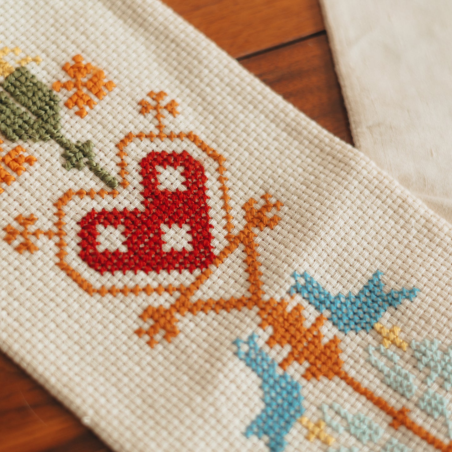 Folk Art Handmade Wall Hanging