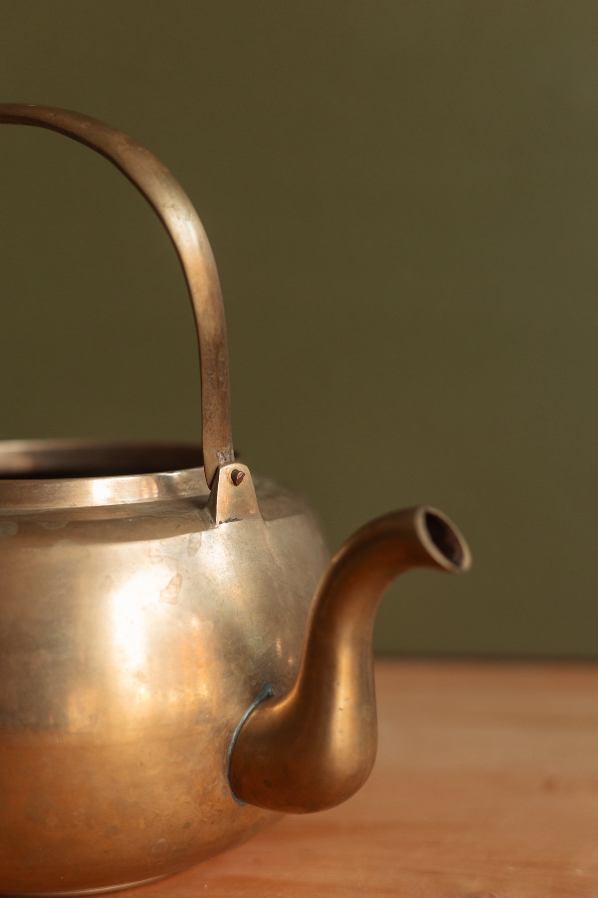 Brass Tea Kettle (no lid)