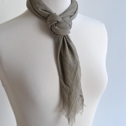 Apricot Ave | Linen Scarf, Tawny