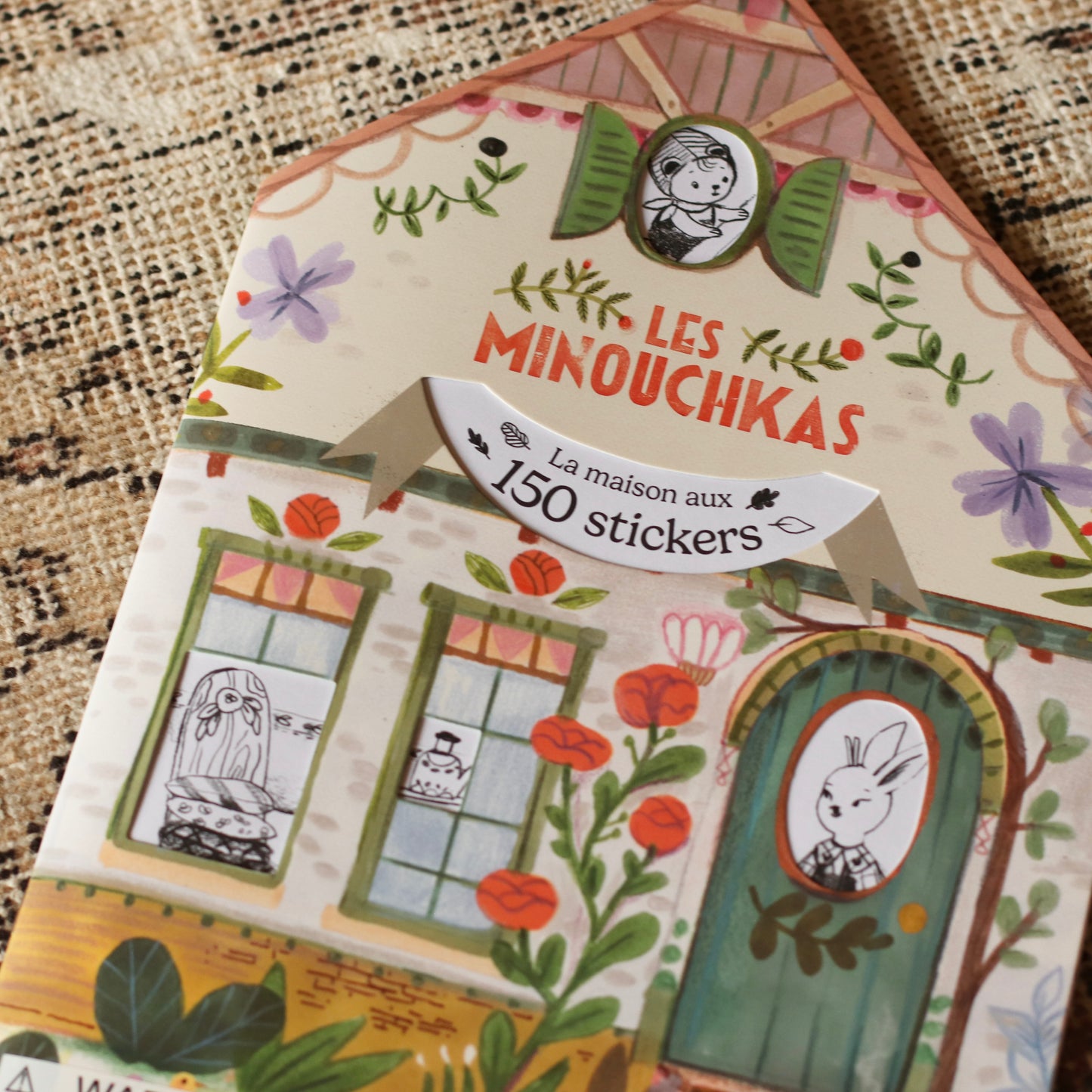 Speedy Monkey | Les Minouchkas Coloring Book and Stickers