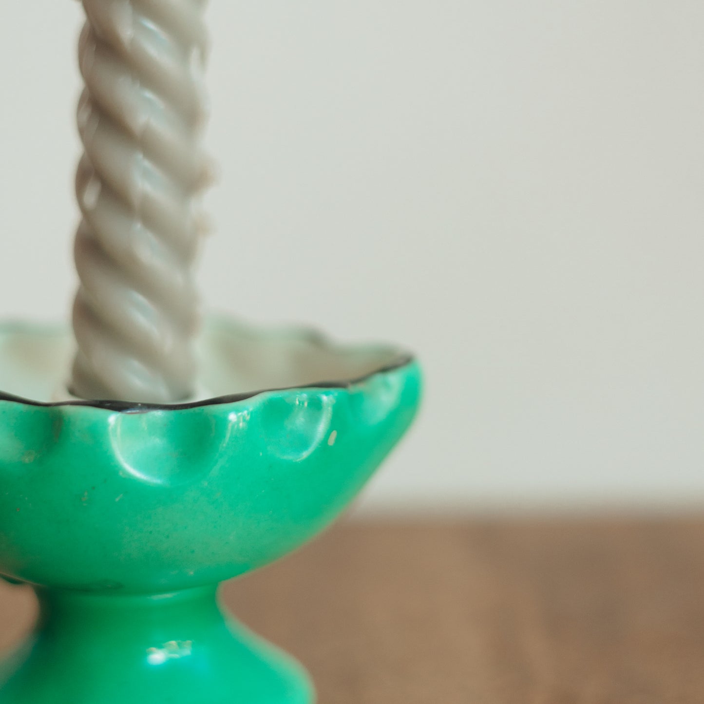 Ceramic Creamer Candleholder