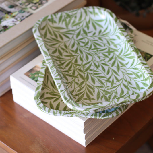 Curious Prints | William Morris 'Leaves' Metal Tray