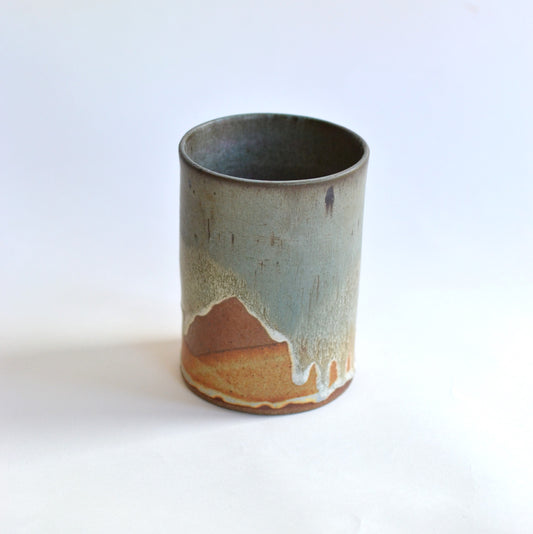 Drip Glazed Handmade Vase