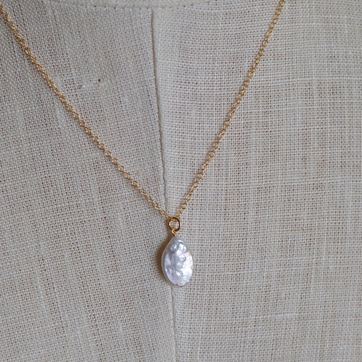 Cire Alexandria Pearl Necklace