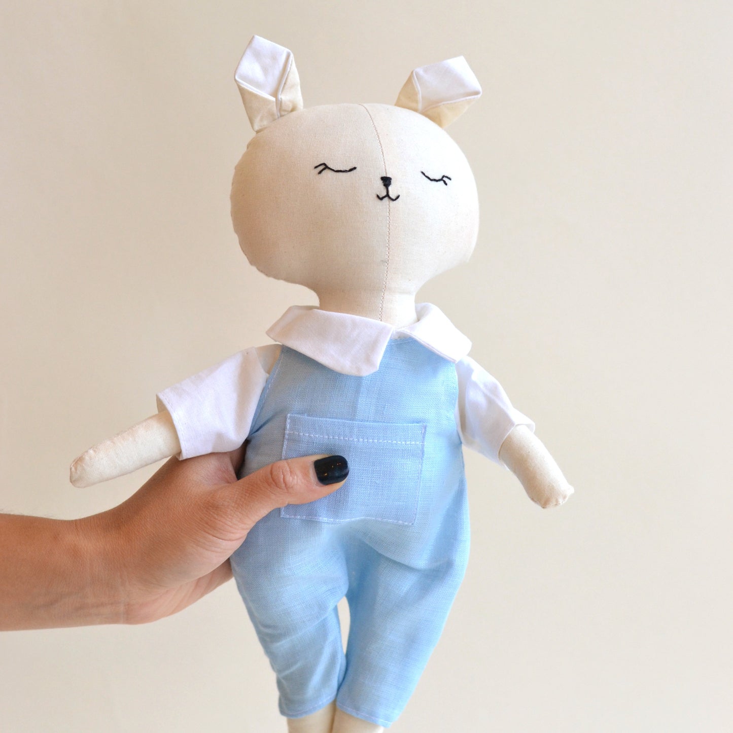 Krea the Label | Handmade Doll - Archer the Cat