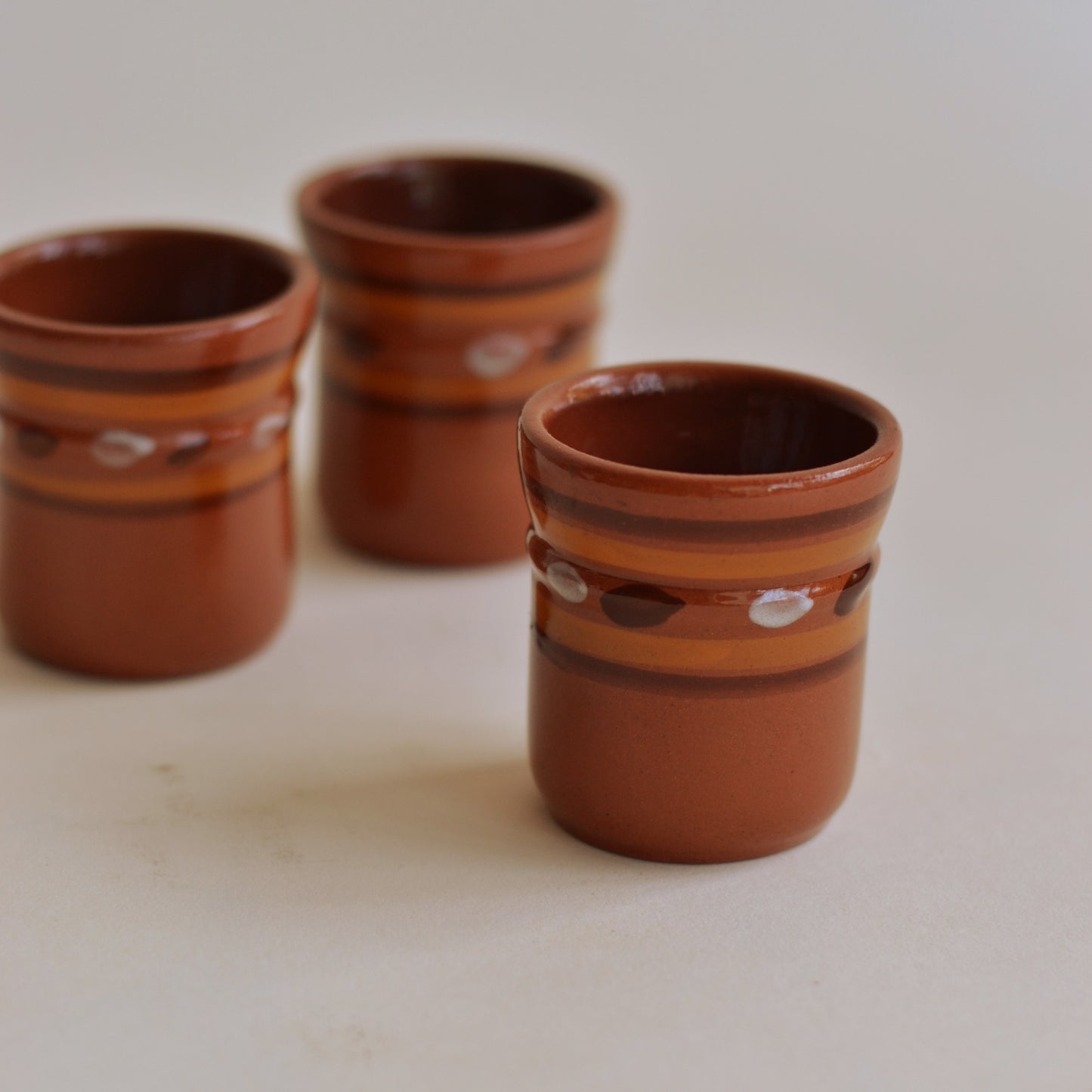 Pottery Match or Toothpick Holders
