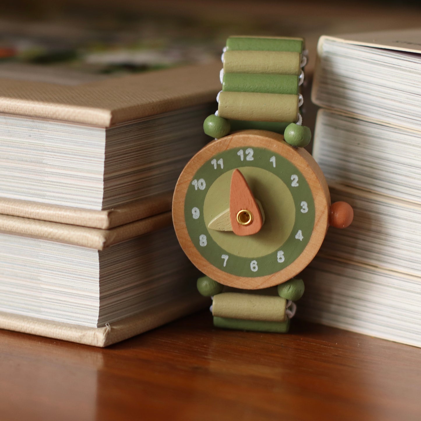 Egmont Toys | Wooden Watch, Green