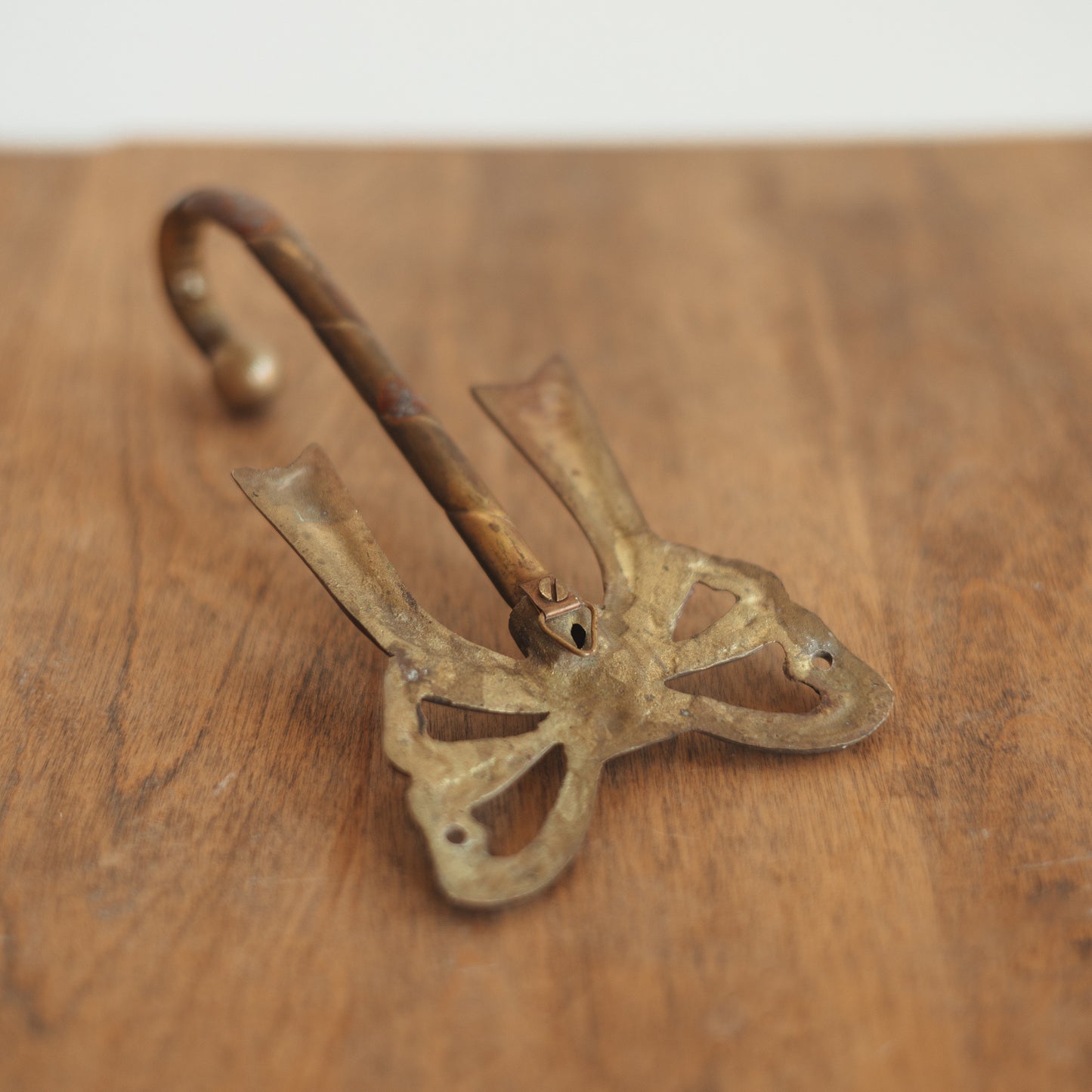 Brass Bow Wall Hook