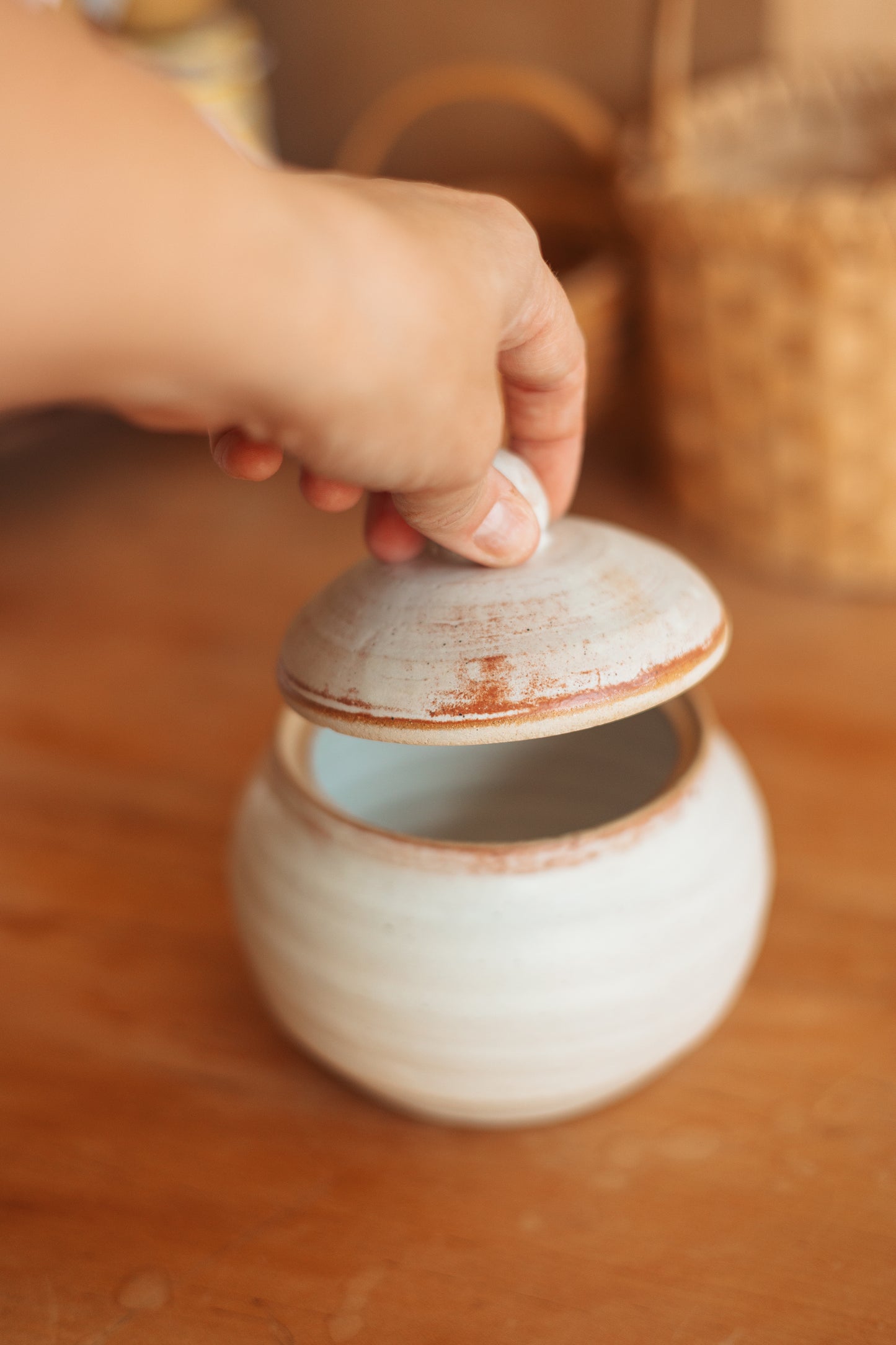 Emo Pottery | Lidded Dish
