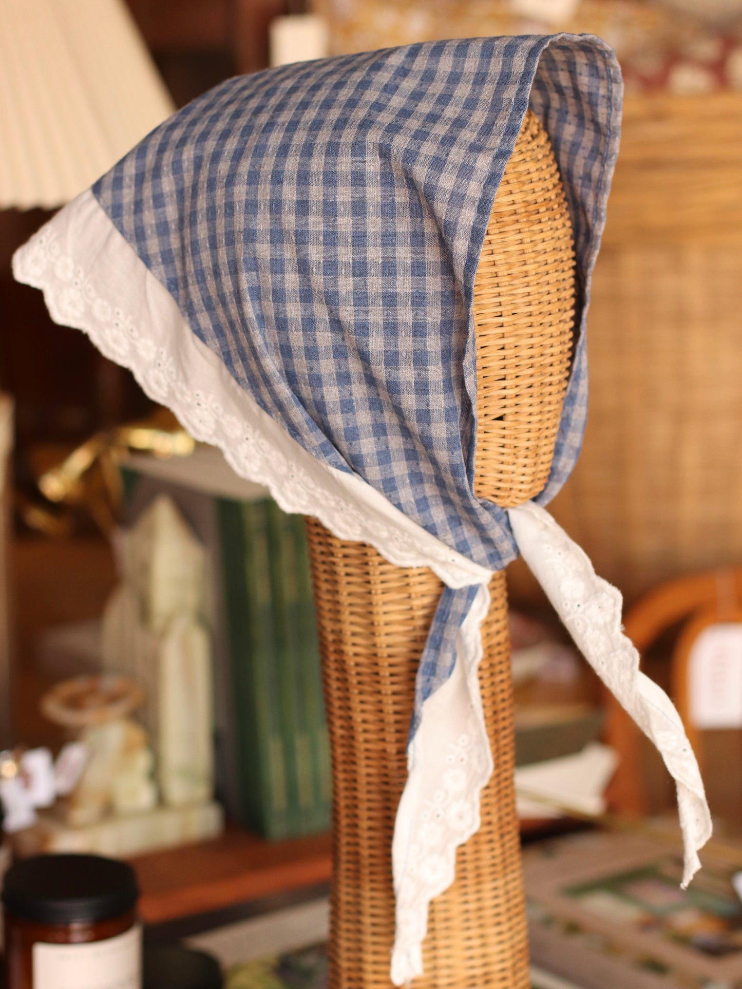 Dune Accessories | Lace Trimmed Triangle Scarf, Choose Your Color