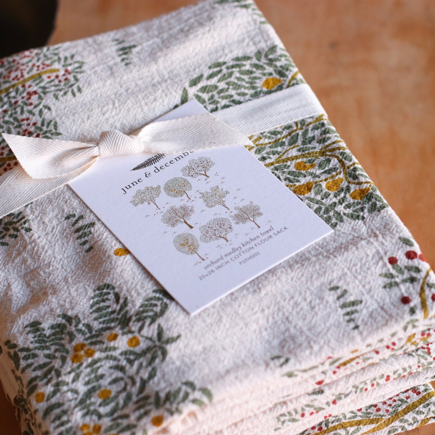 June & December | Orchard Medley Kitchen Towel