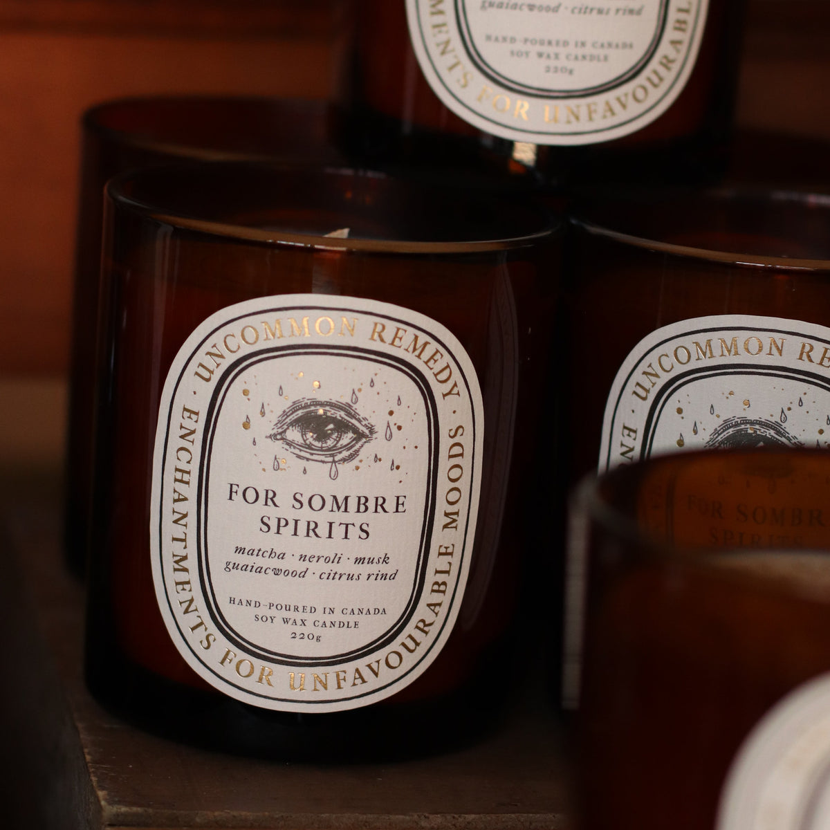 Uncommon Remedy | For Sombre Spirits Soy Candle