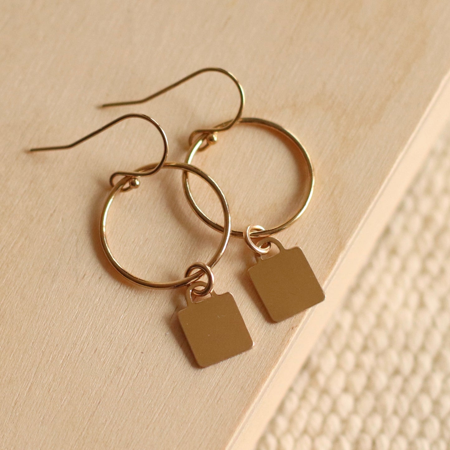 Cire’ Alexandria | Gold Mobile Earrings, 14K Gold Fill