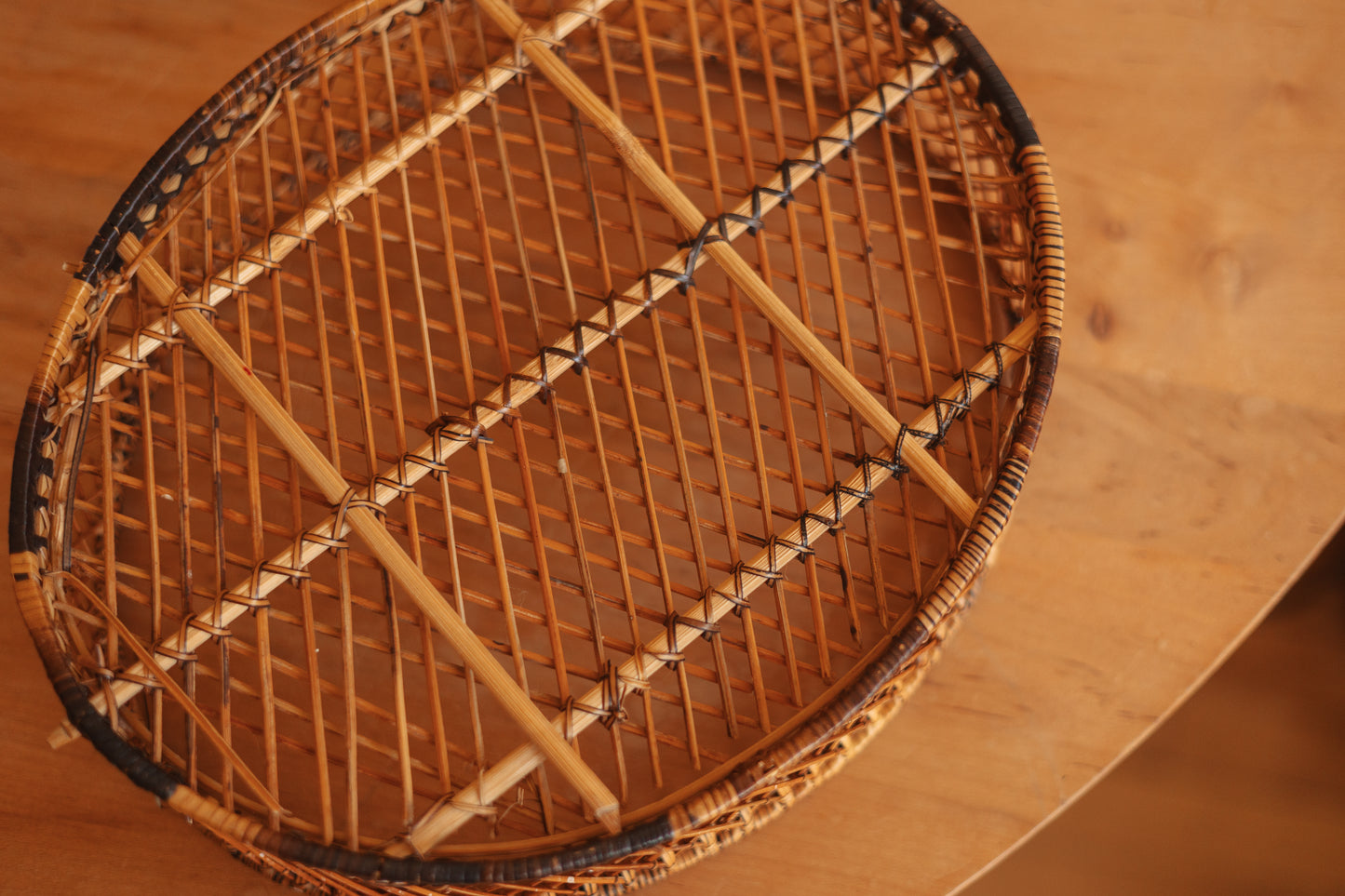 Wicker Makeup Tray