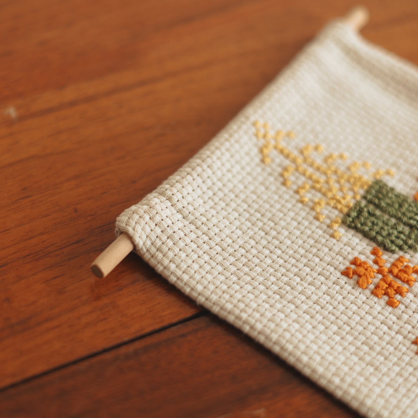 Folk Art Handmade Wall Hanging