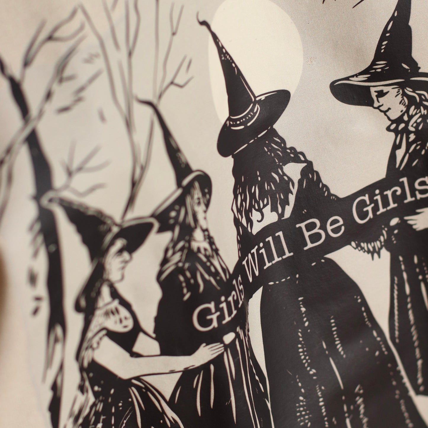 Girls Will Be Girls Witch Sweatshirt