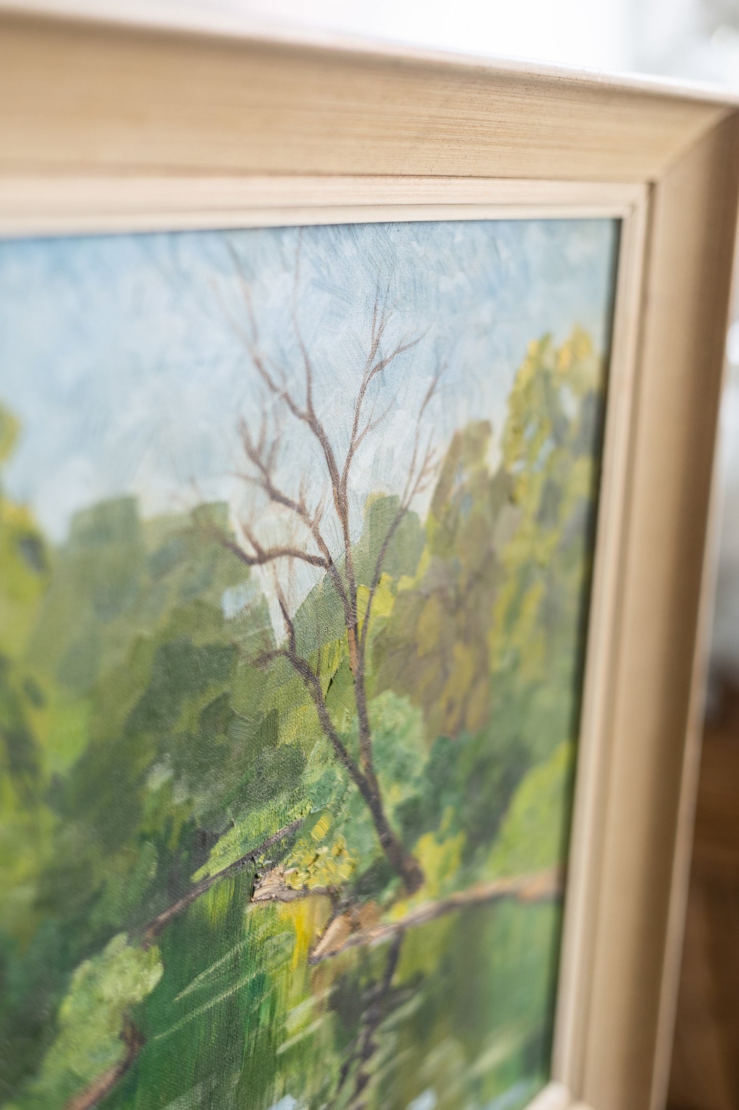 Dune Vintage Art | A River Runs Through It, Oil on Canvas Circa 1959 * Pick Up Only