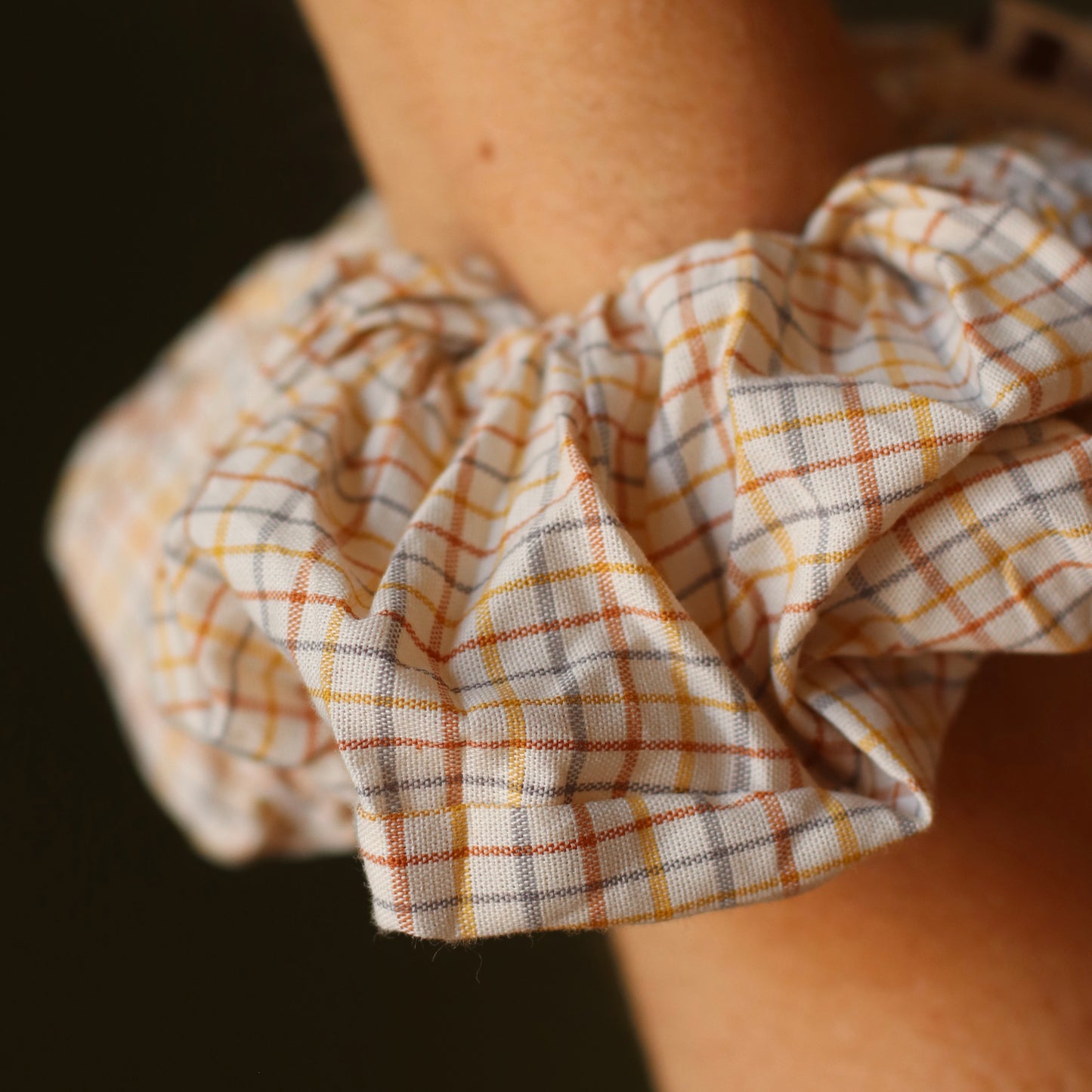 Dune Accessories | Plaid Scrunchies, Choose your color
