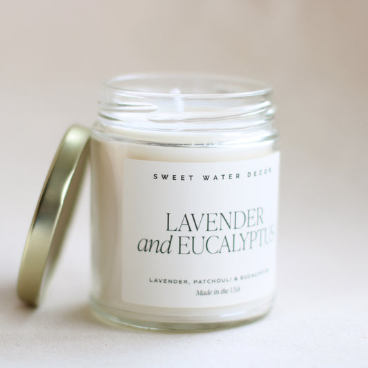 Sweet Water Decor | Lavender & Eucalyptus Candle