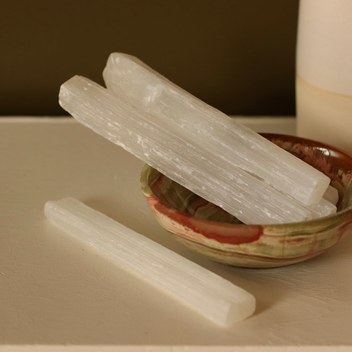 Dune Decor | Selenite Sticks, Choose your Size