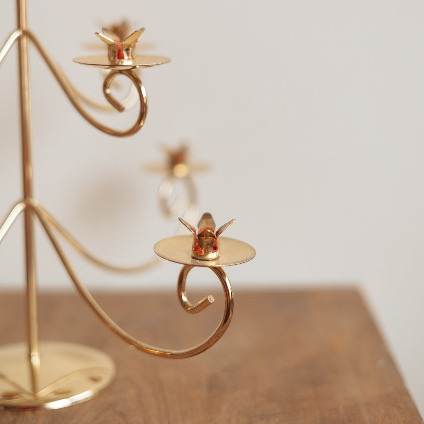 Gold Ornate Candelabra
