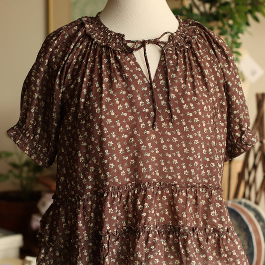 Wishlist | Tie Neck Floral Blouse