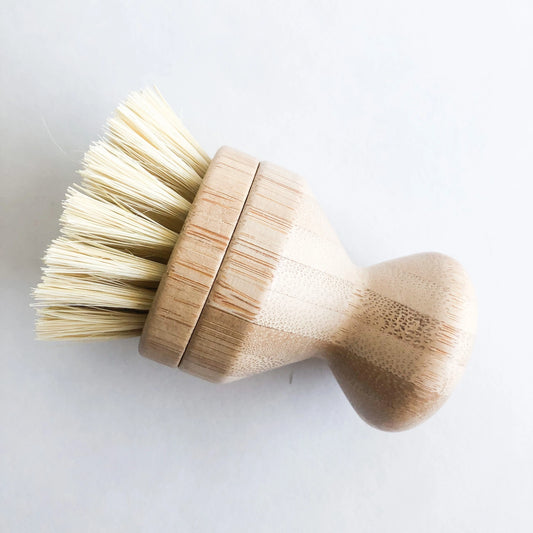Smile Boutiques | Natural Bamboo Pot and Dish Brush with Replaceable Head