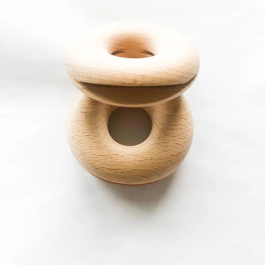 Smile Boutiques | Wooden Donut Bag Clip