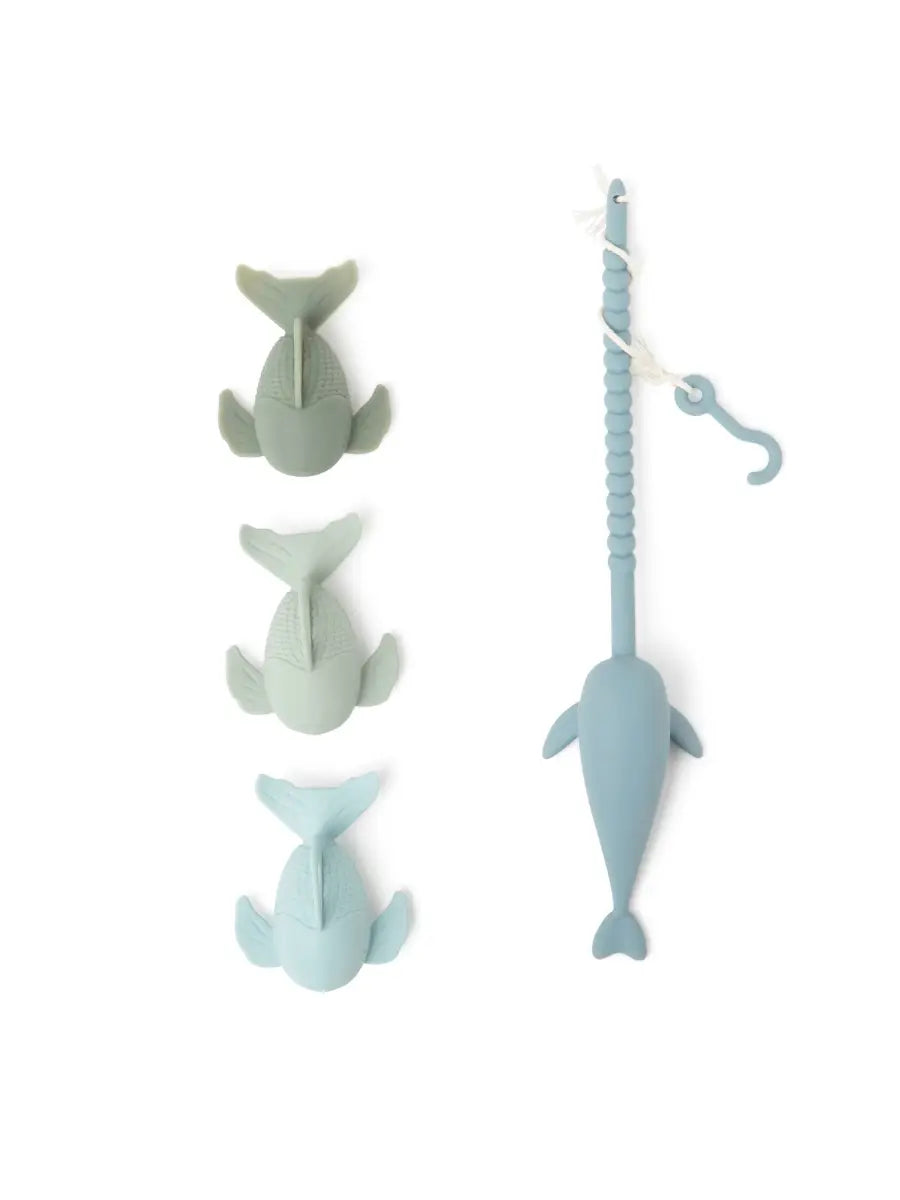 Bug + Bean Kids | Silicone Fishing Playset, Ocean