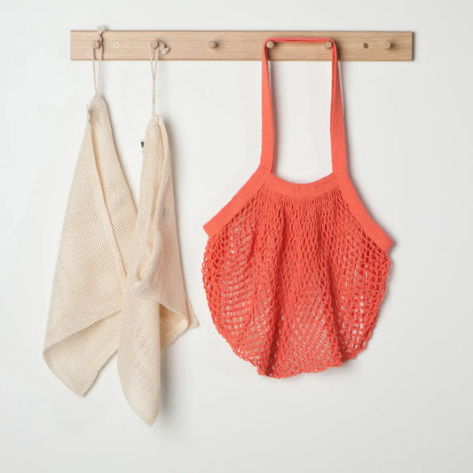 Now Designs | Le Marche Net Shopping Bag, Coral