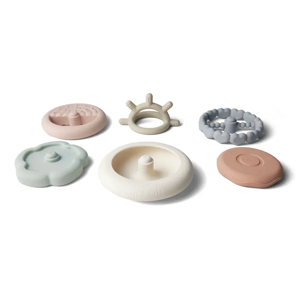 Ali + Oli | Soft Silicone Stacking Ring Tower, Sun