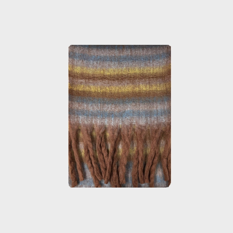 Funky | Extra Large Chunky Scarf, Coffee