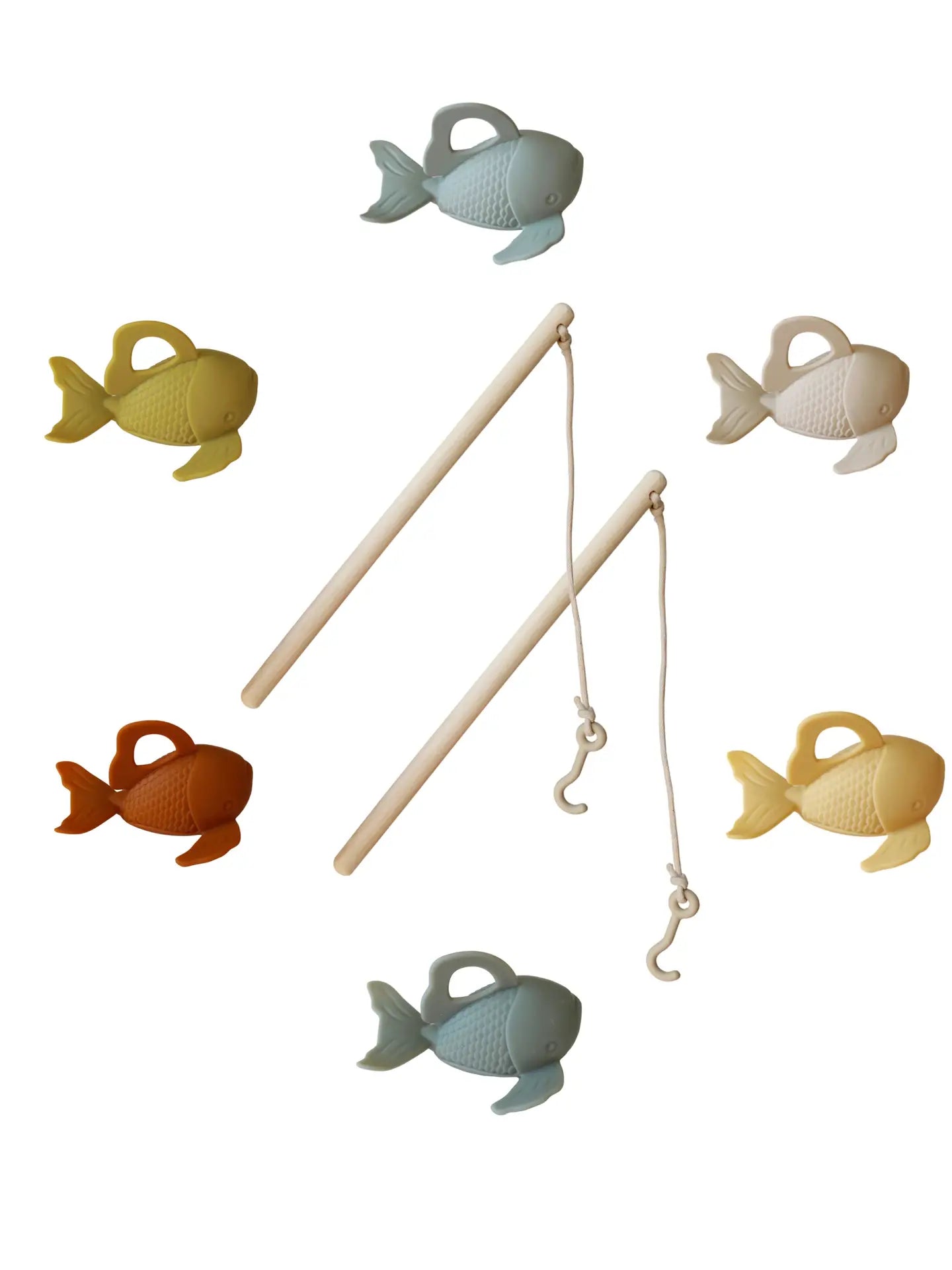 Marlowe & Co. | Silicone and Wood Fishing Set