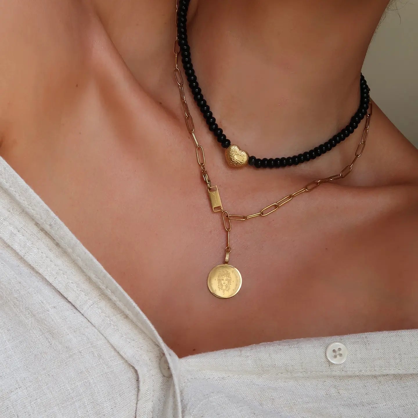 Namaste Jewelry | Medusa Necklace