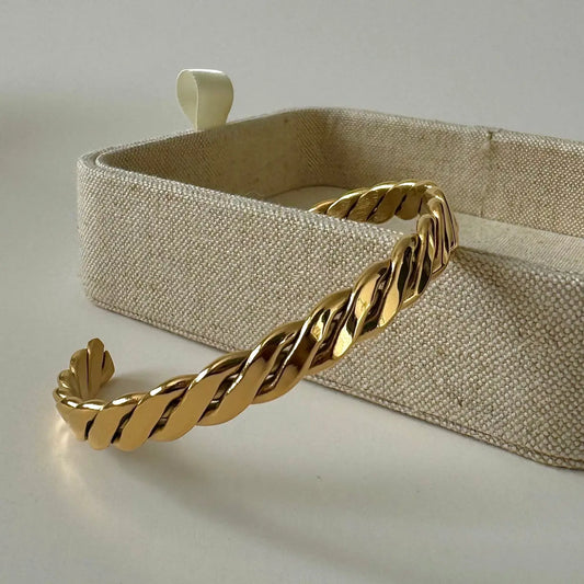 Namaste Jewelry | Wave Cuff Bracelet