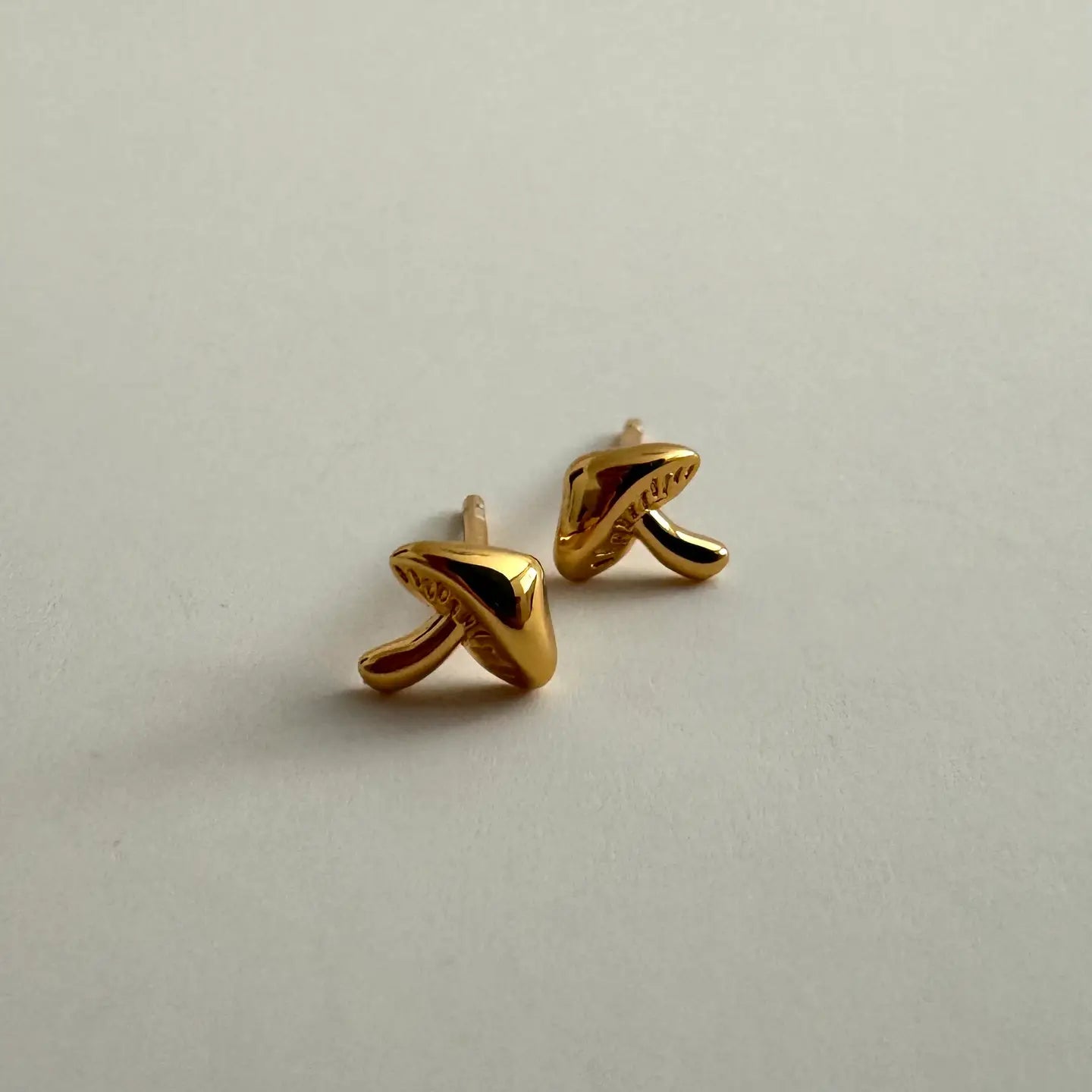 Namaste Jewelry | Mushroom Mini Studs