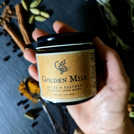 Gnat and Bee  | Golden Milk Jar