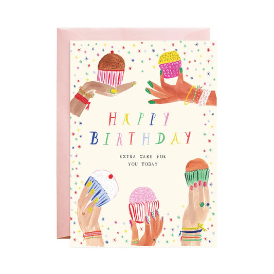 Mr. Boddington's Studio | Confetti Cupcakes Birthday Card