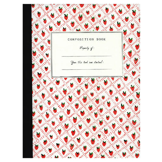 Mr. Boddington's Studio | Strawberries Composition Book