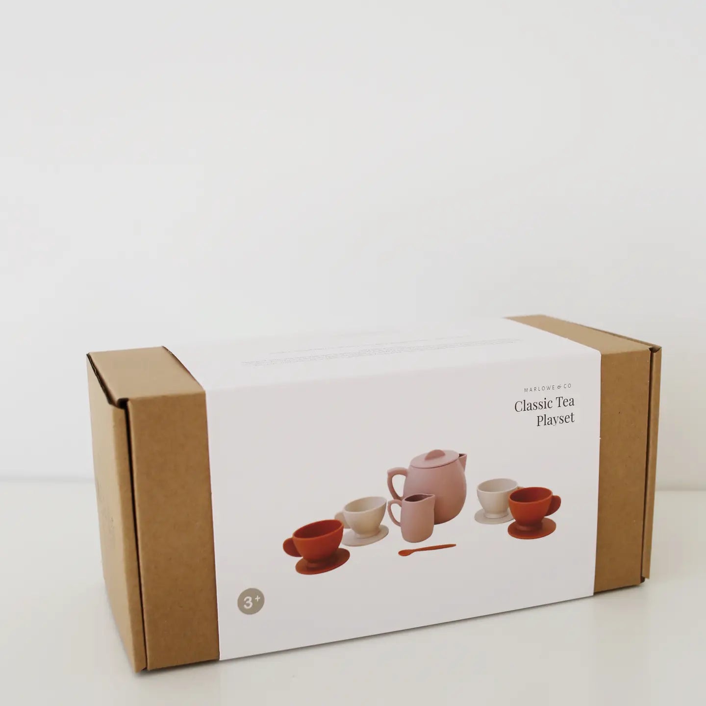 Marlowe & Co. | Botanical Rose Silicone Tea Play Set