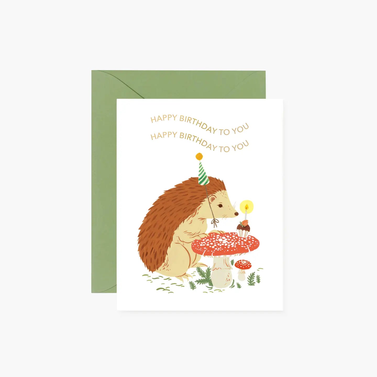 Botanica Paper | Birthday Hedgehog Card