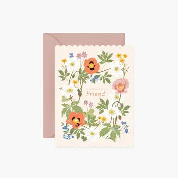 Botanica Paper |Wonderful Friend Greetings Card