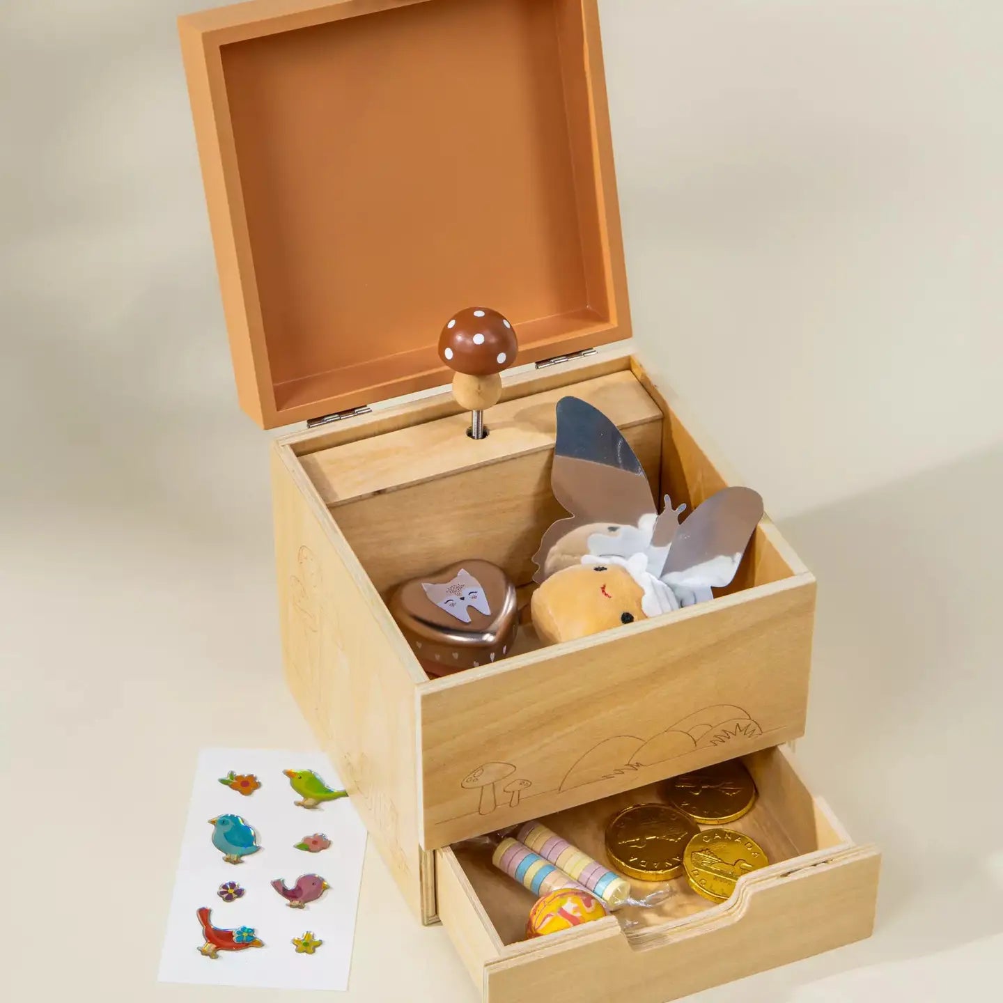 Coco Village | Wooden Musical Box