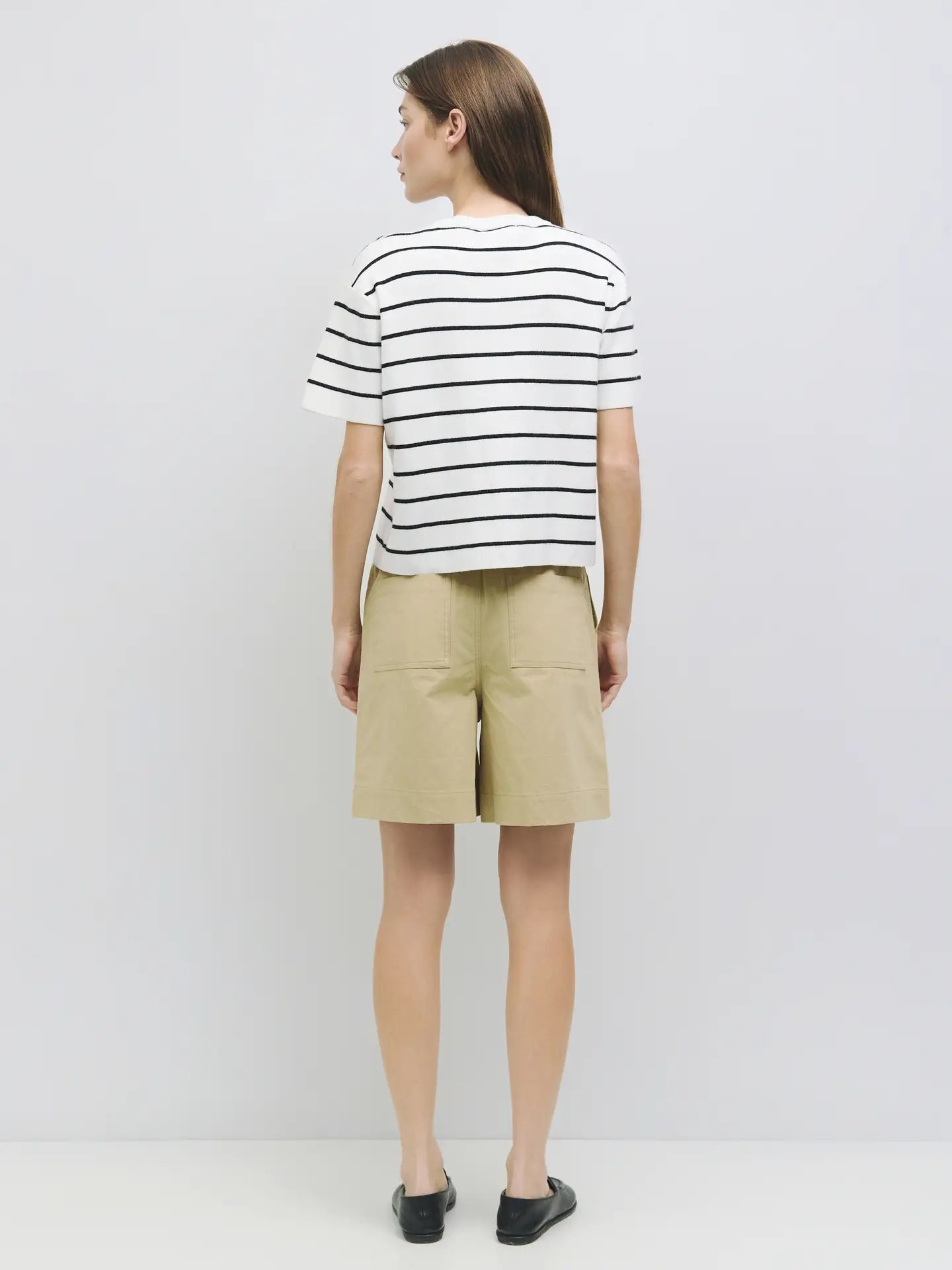 MOD REF | The Sade Top, Striped Boxy T-shirt