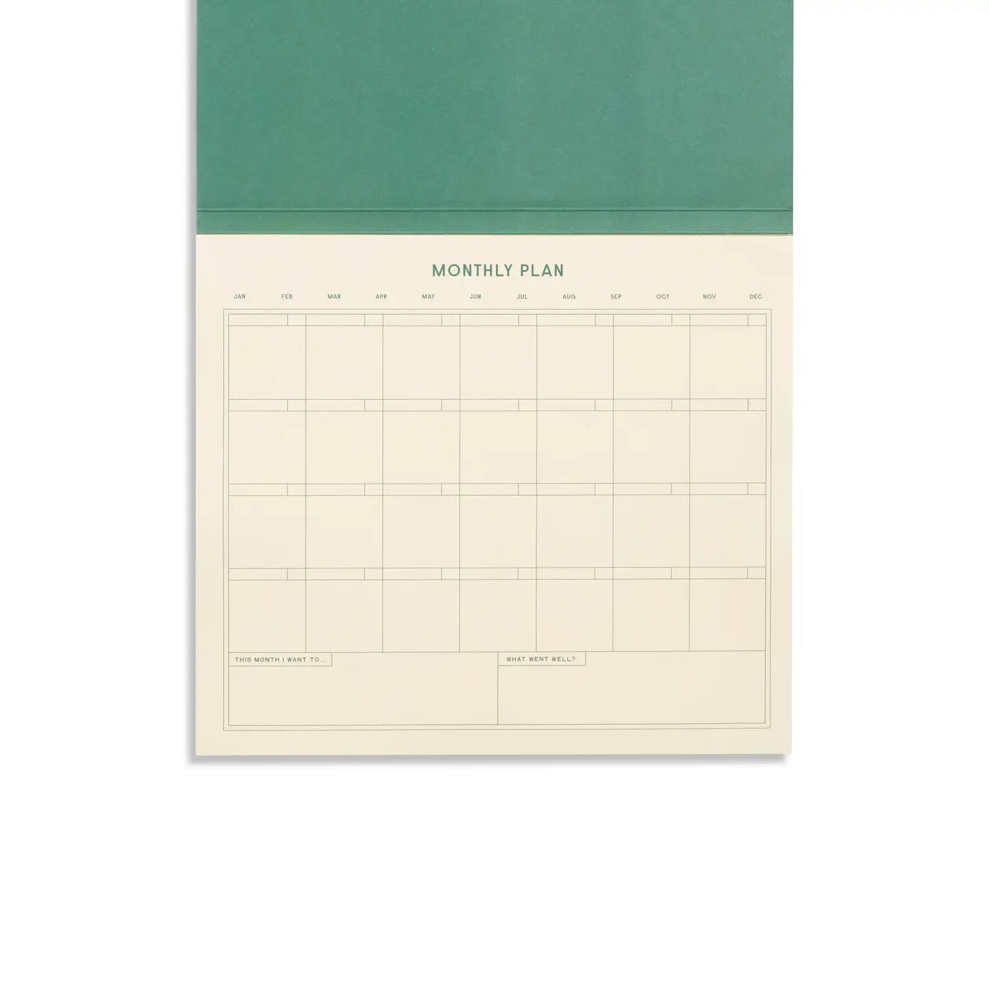 Papier | Productivity Undated Monthly List Pad