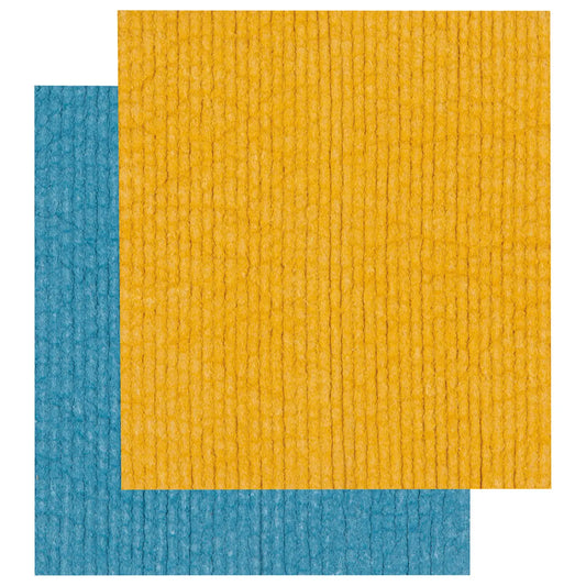 Ecologie Danica | Ocean Blue and Gold Dishcloth, Set of 2