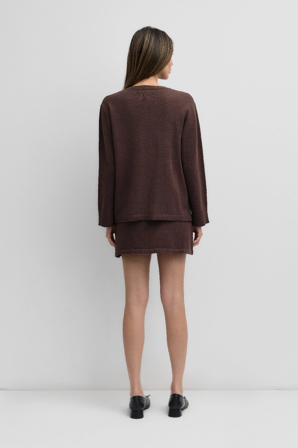 MOD REF | The Tania Cardigan, Chestnut Brown