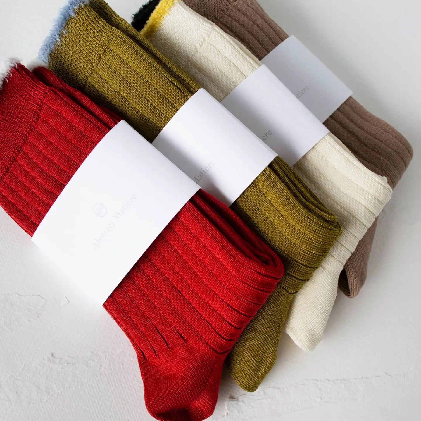 Tiepology | Fuzzy Edge Trouser Socks, choose your color