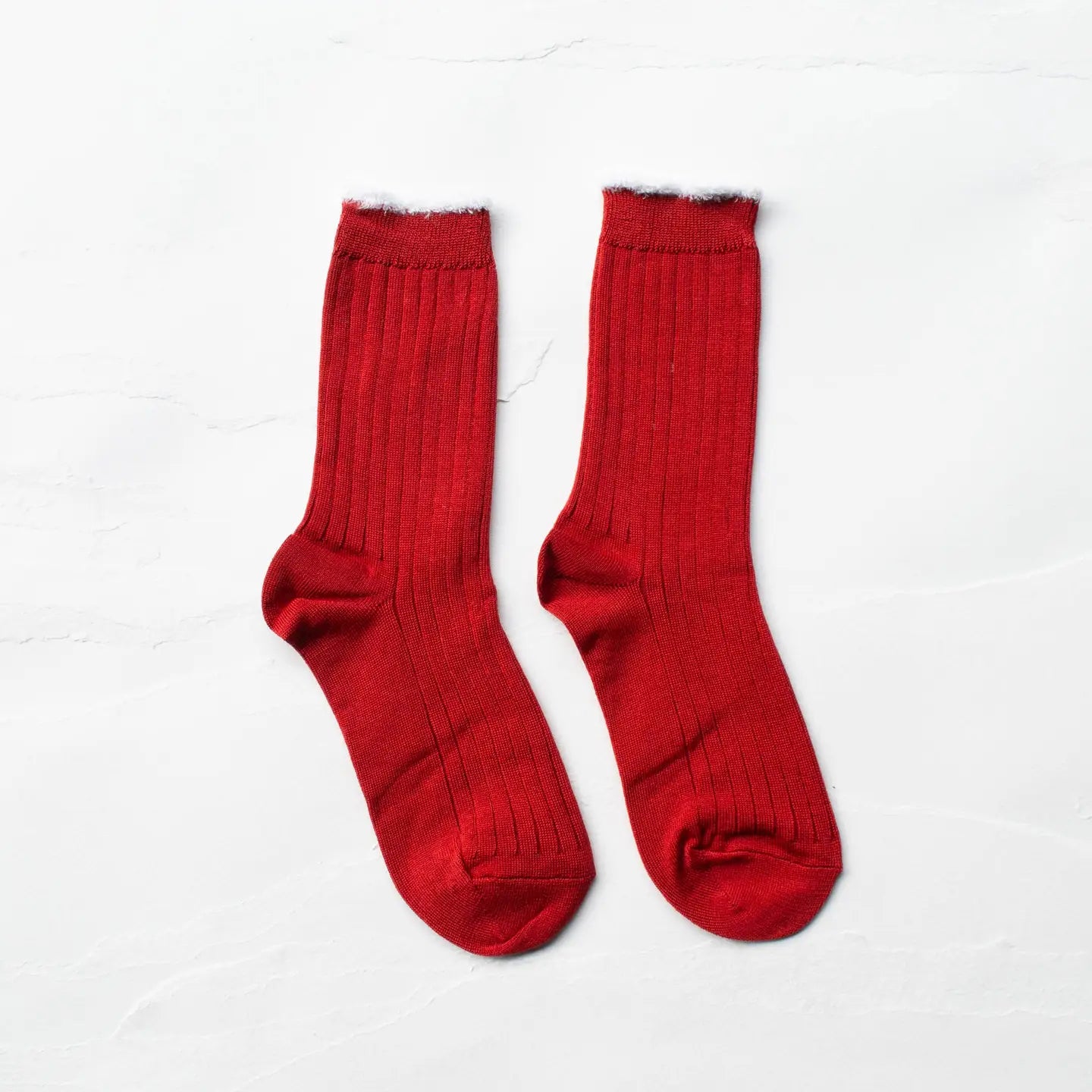 Tiepology | Fuzzy Edge Trouser Socks, choose your color